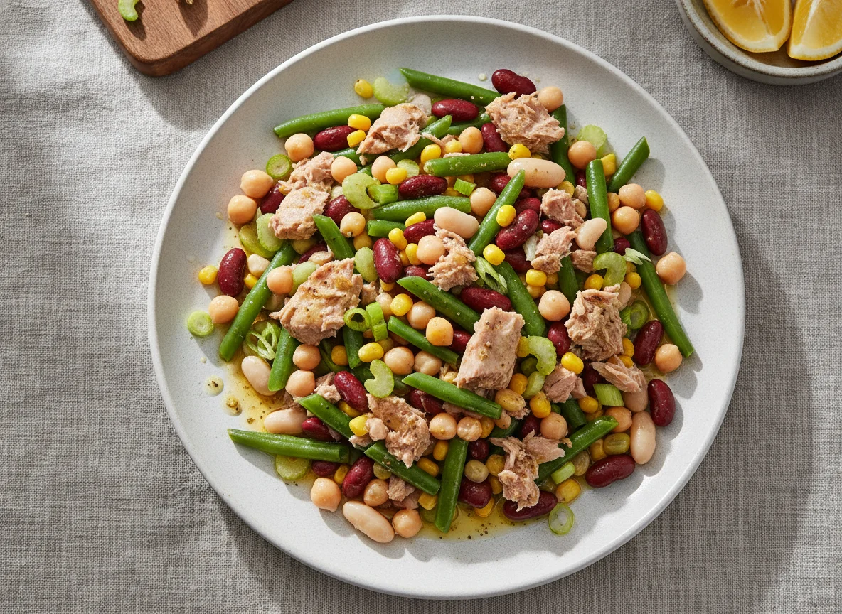 Tuna and Mixed Bean Salad photo