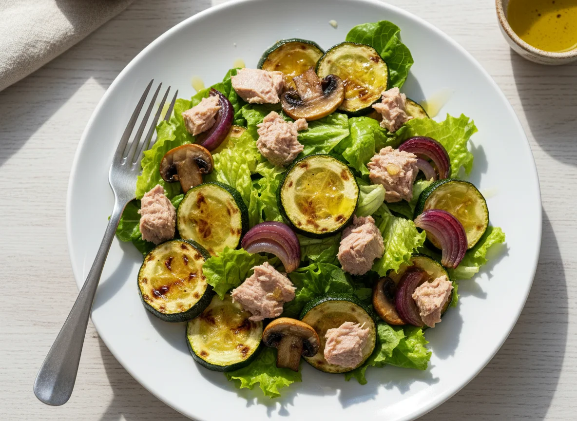 Tuna and Roasted Vegetable Salad photo