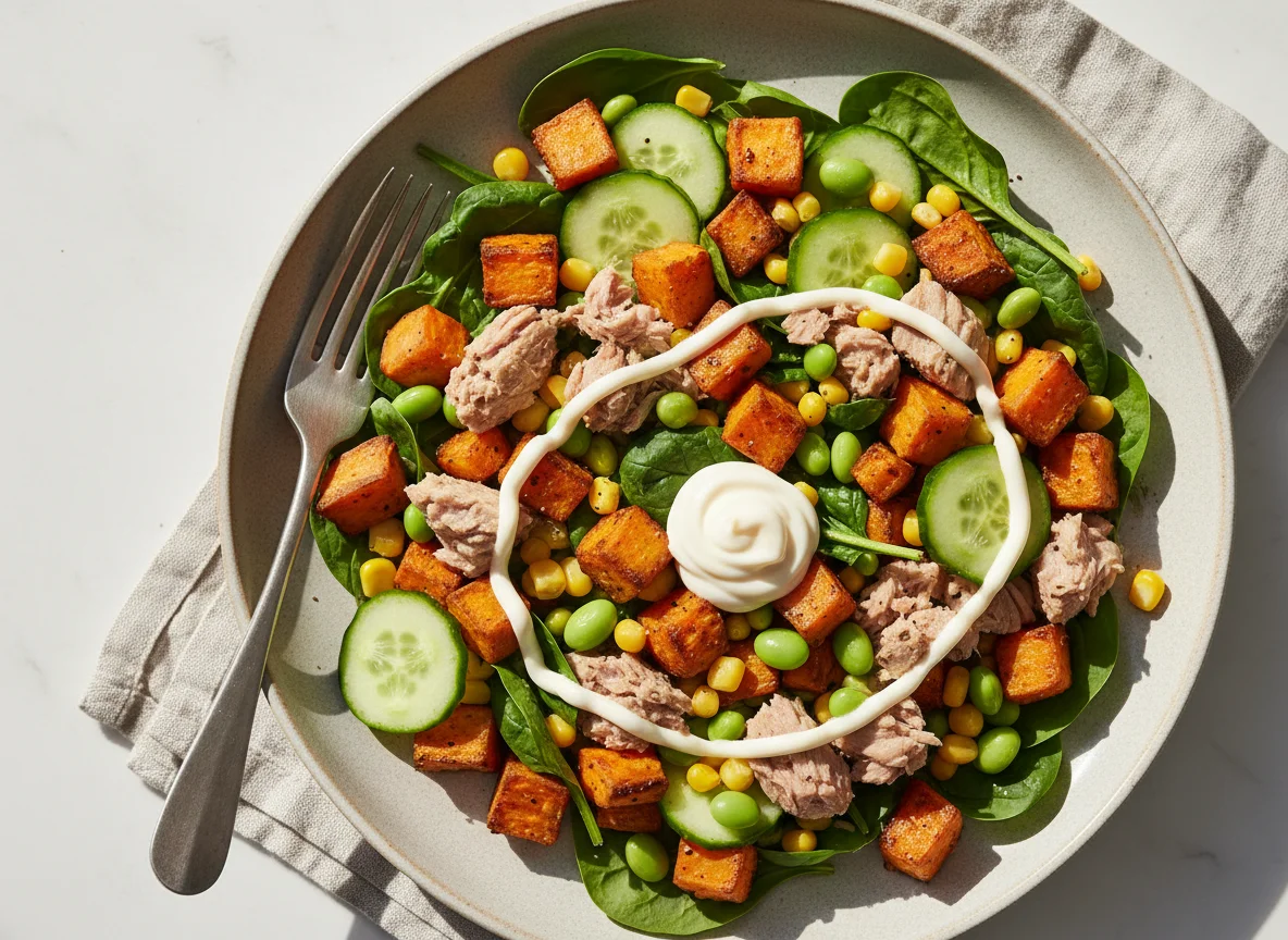 Tuna and Sweet Potato Salad photo