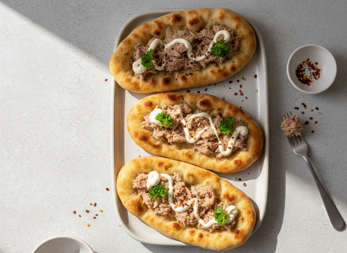Tuna Flatbreads photo