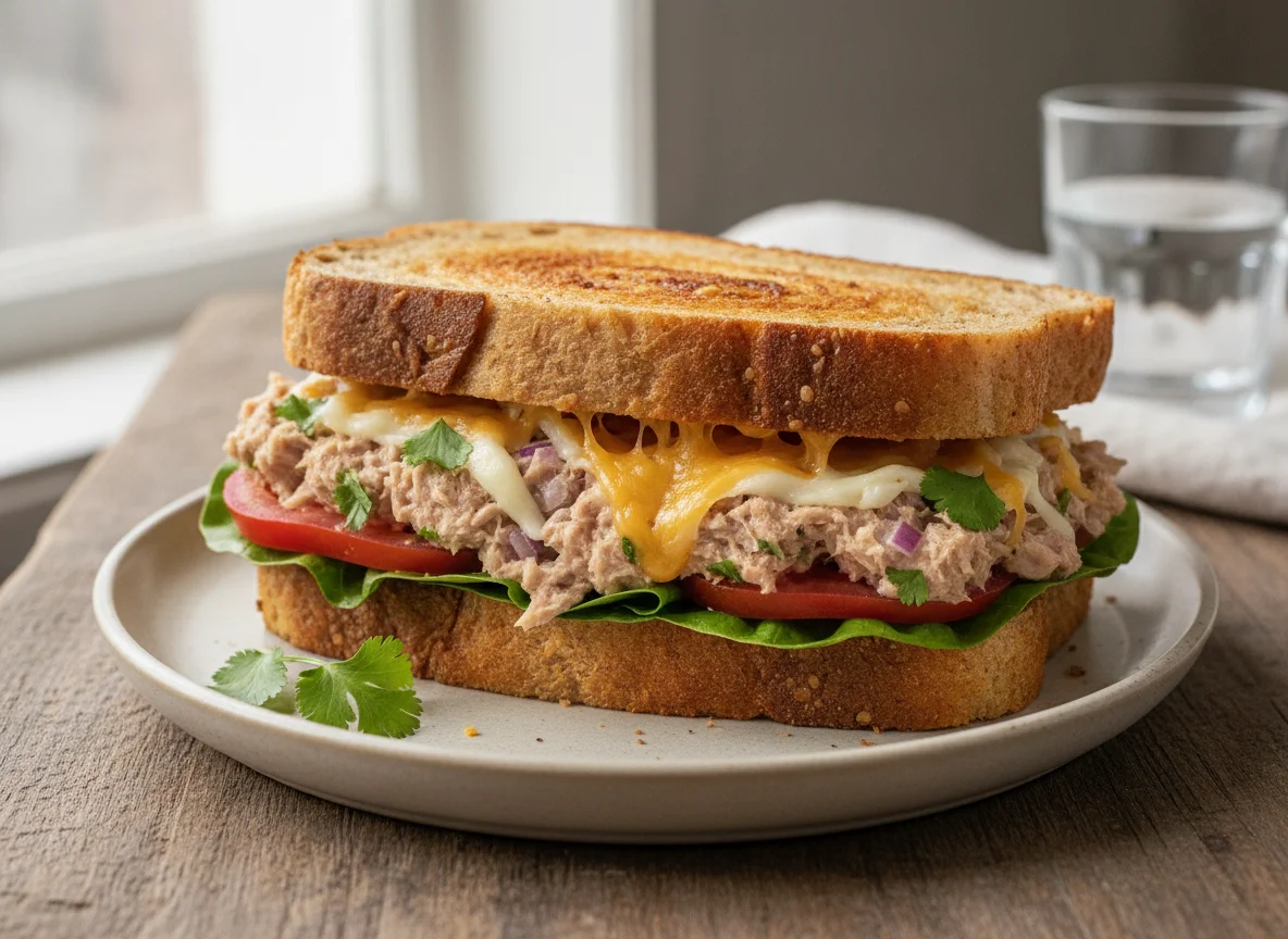 Tuna Melt on Keto Bread photo