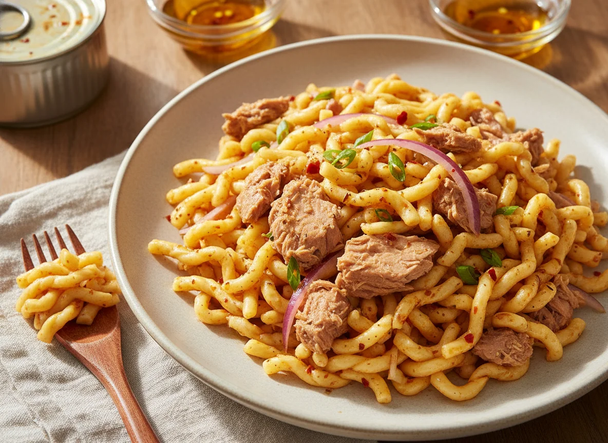 Tuna Miki Noodles photo