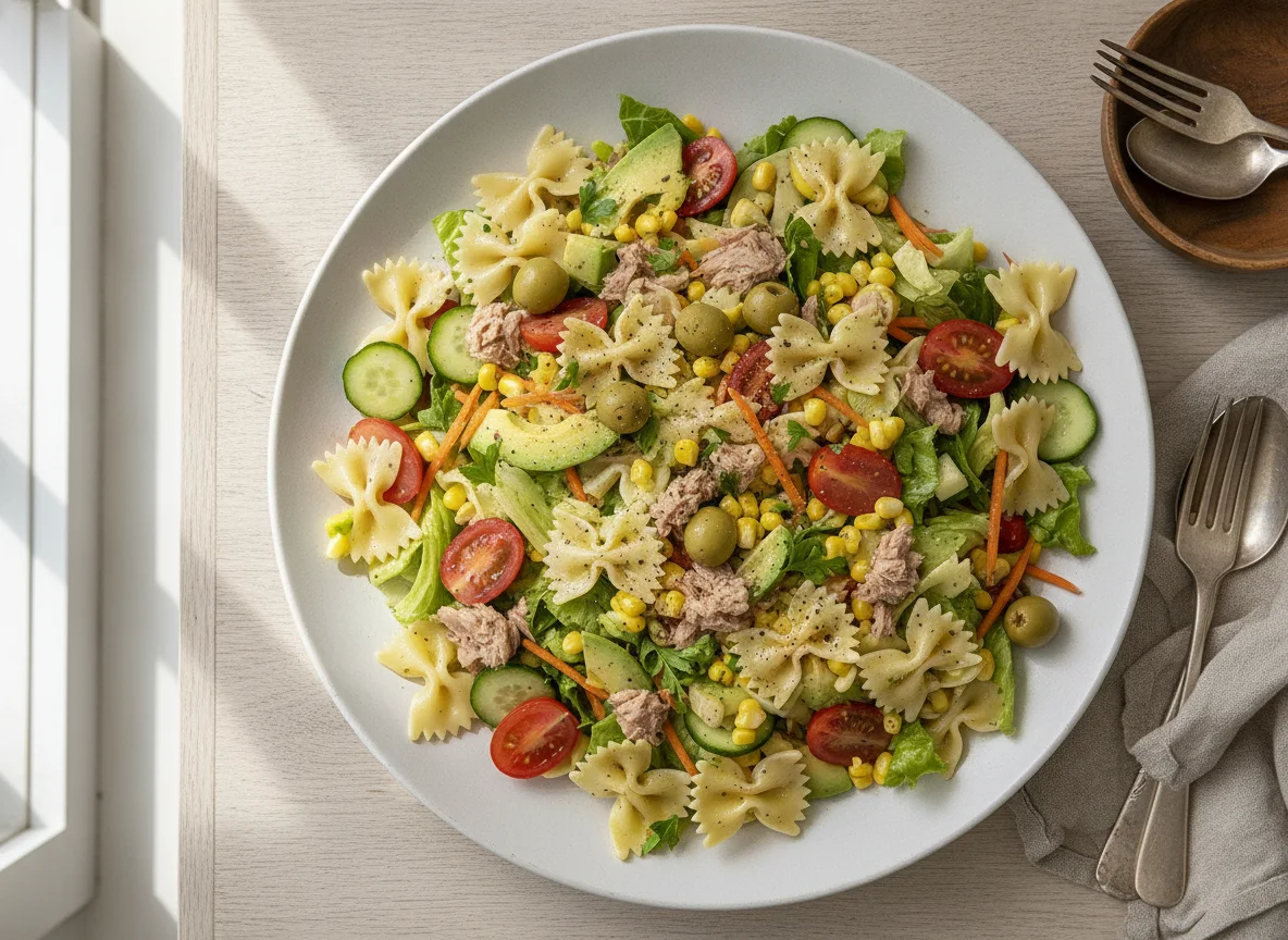 Tuna Pasta Salad Platter photo