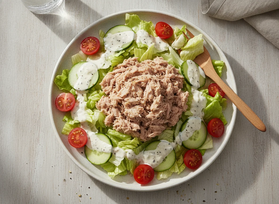 Tuna Salad with Creamy Dressing photo