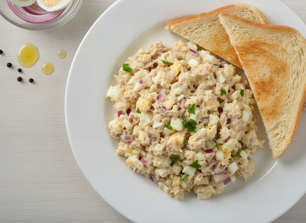 Tuna Salad with Toast photo