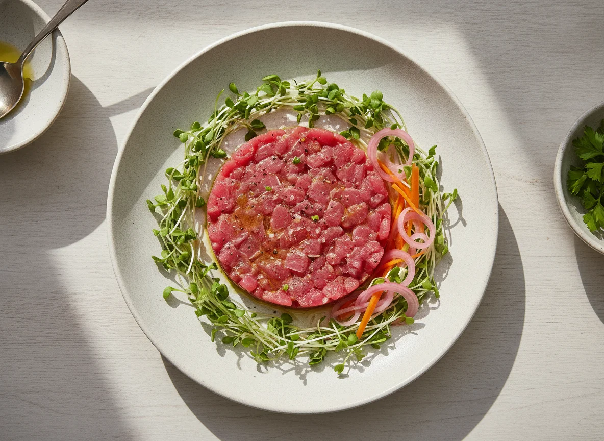 Tuna tartare photo