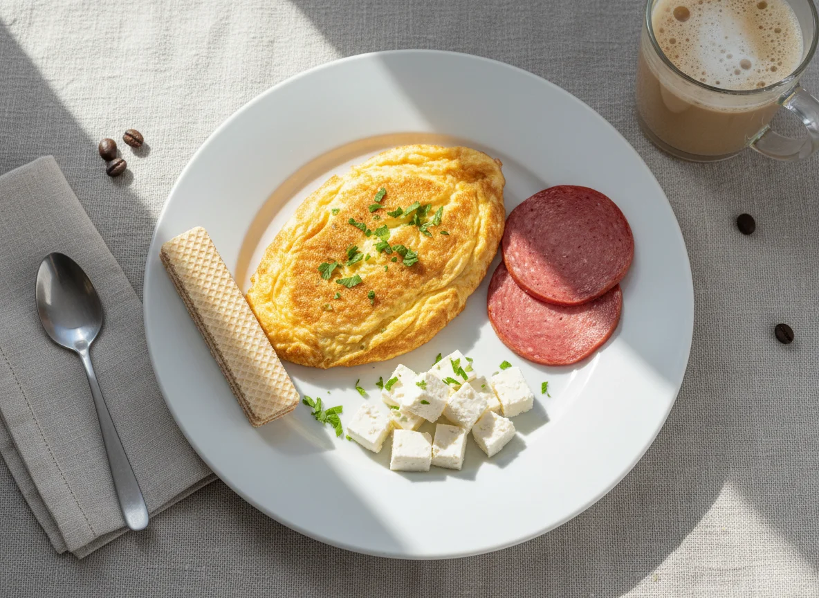 Tunisian Breakfast Plate photo