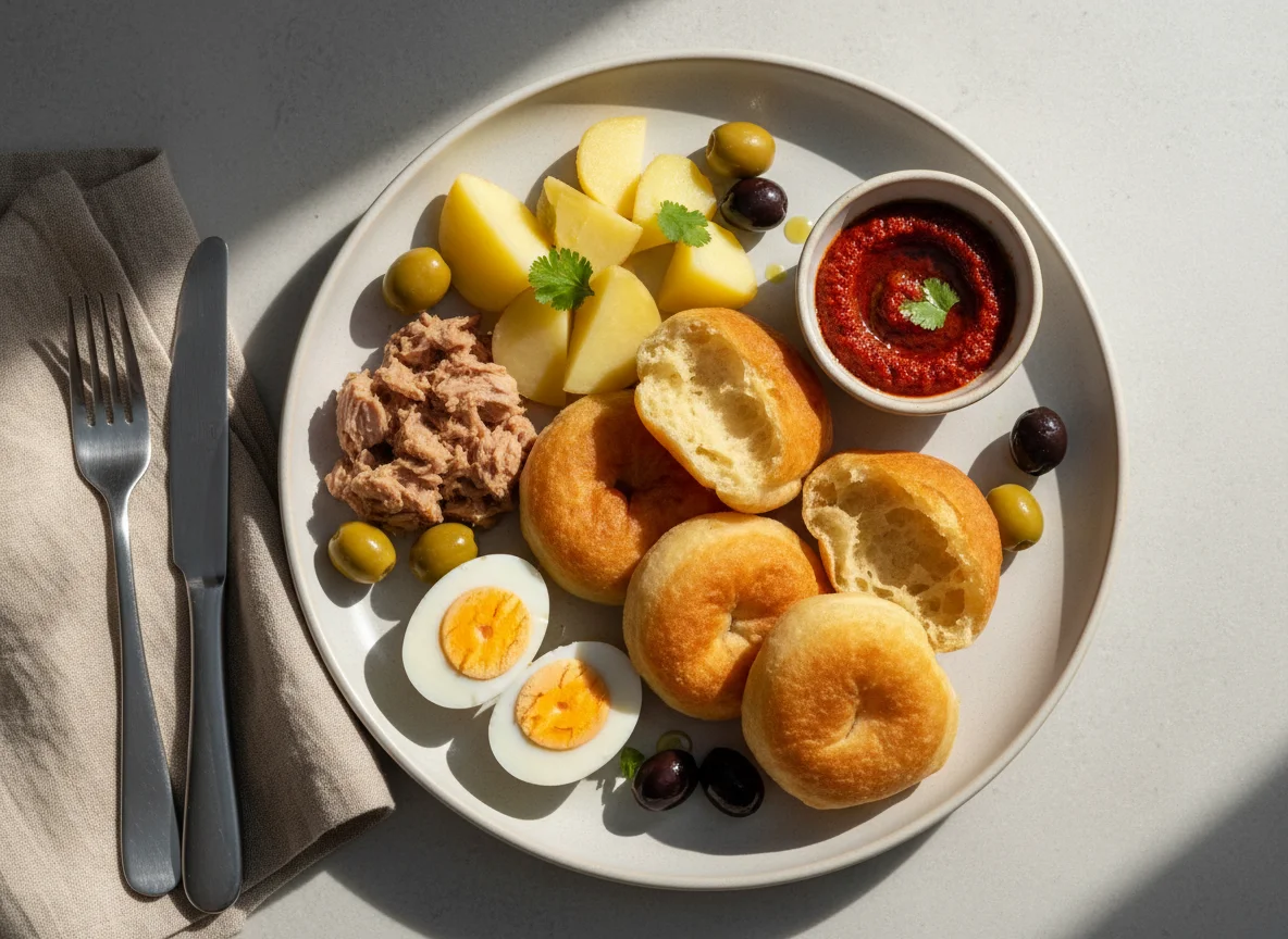 Tunisian Fricassé photo