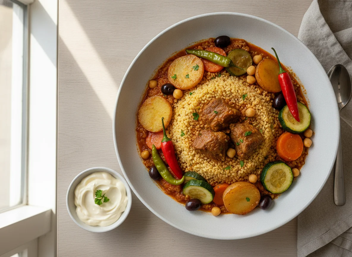 Tunisian Lamb Couscous photo