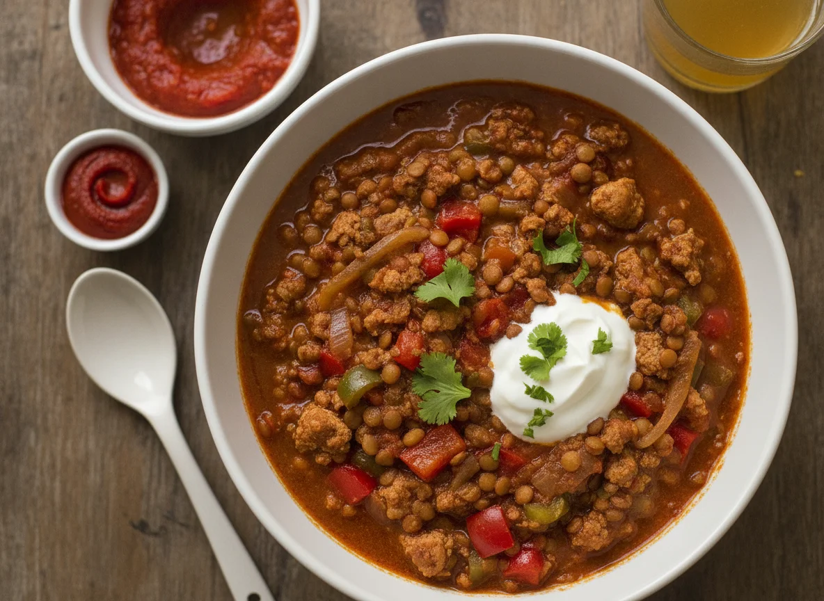 Turkey and Lentil Chili photo