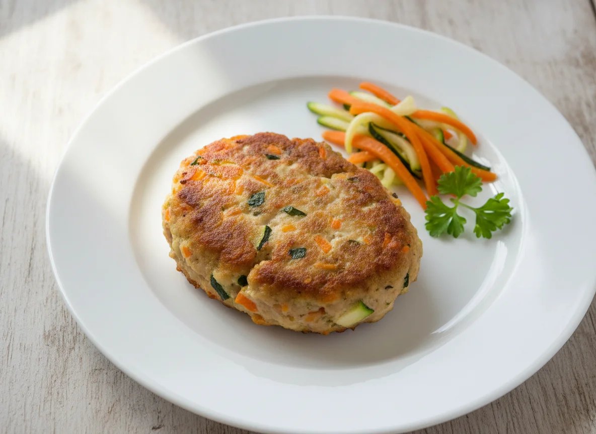 Turkey and Vegetable Patty photo