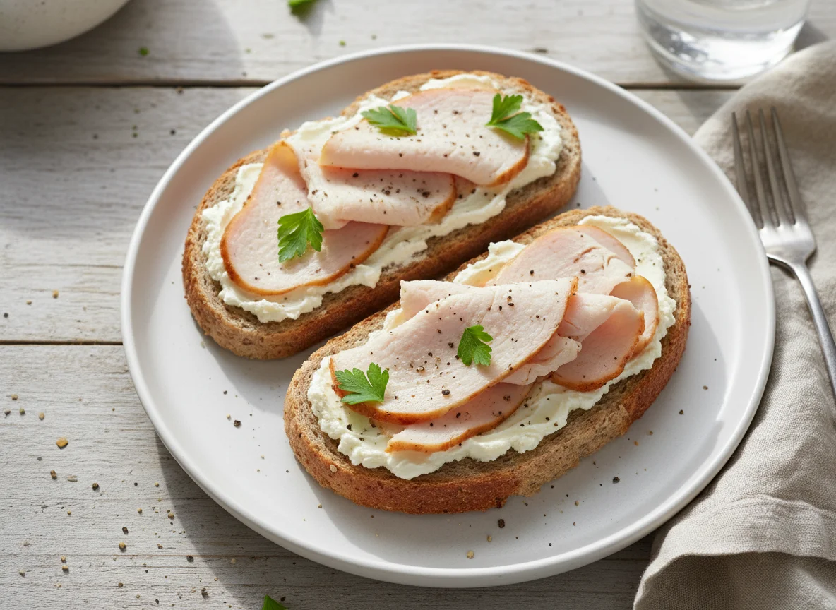 Turkey breast sandwich photo