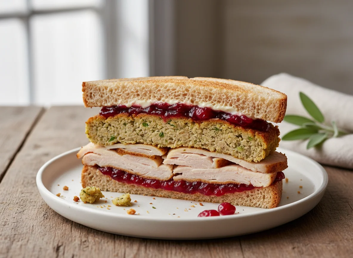 Turkey & Trimmings Sandwich photo
