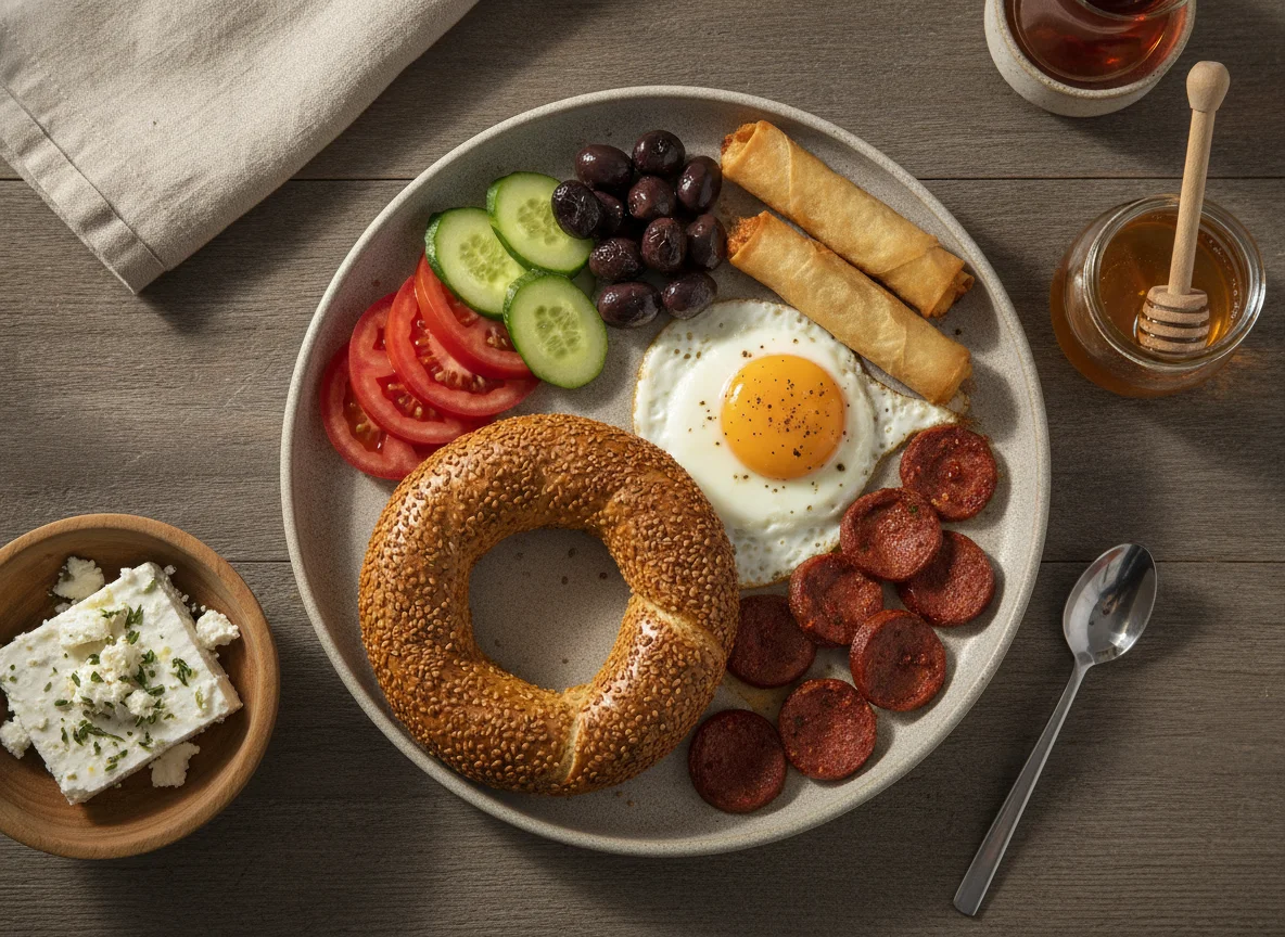 Turkish Breakfast Platter photo