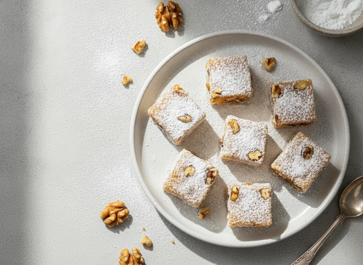 Turkish Delight with Walnuts photo
