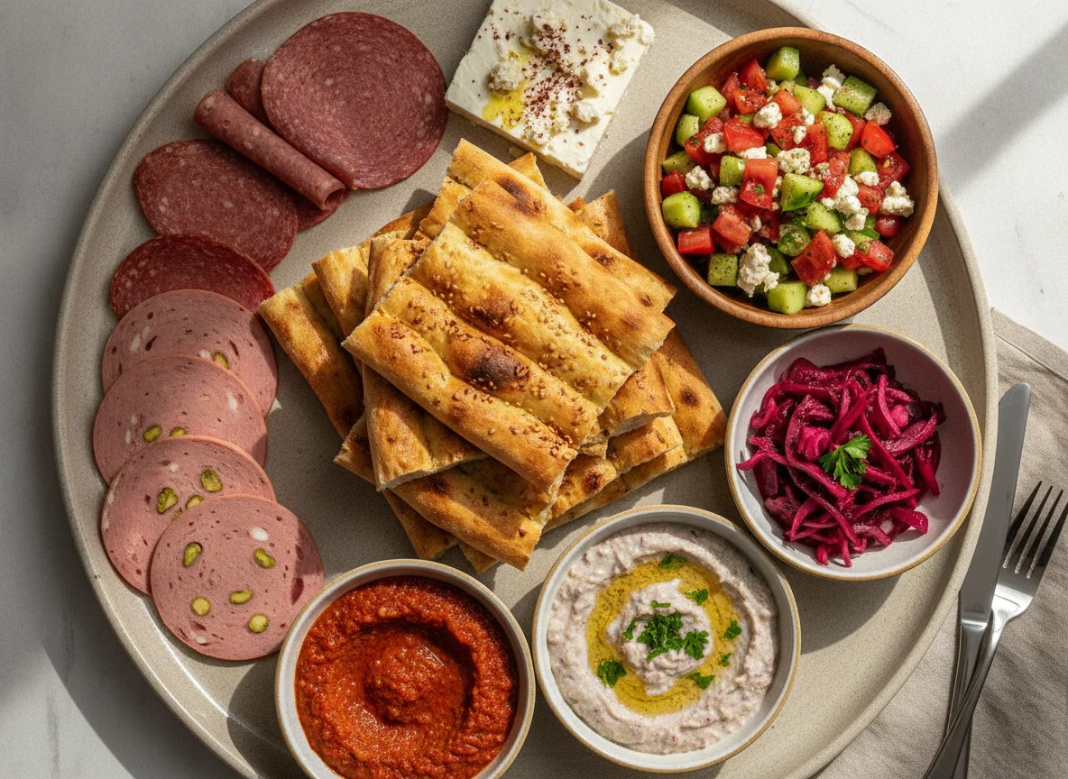 Turkish Meze Platter photo