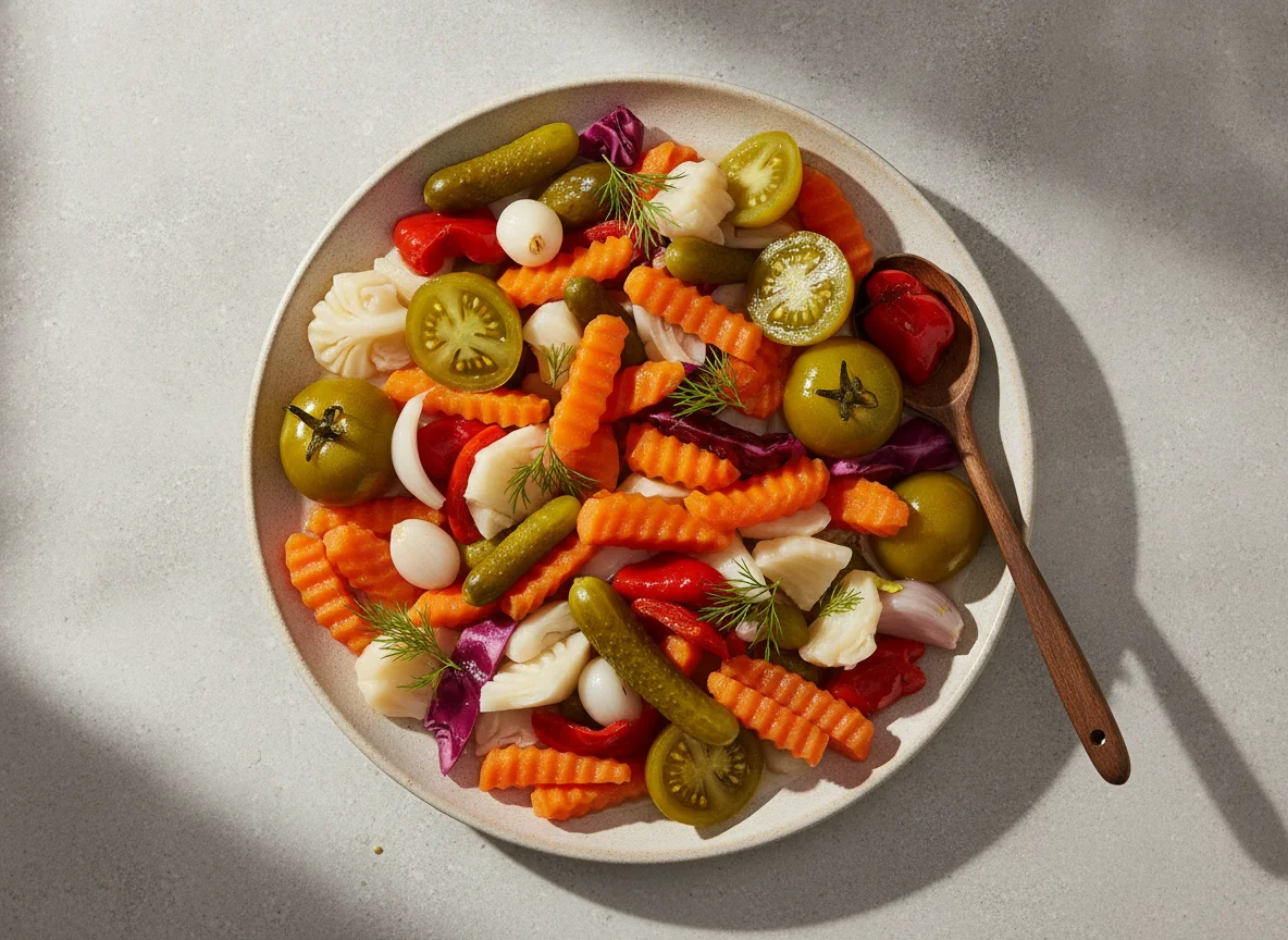 Turkish Mixed Pickles (Tursu) photo