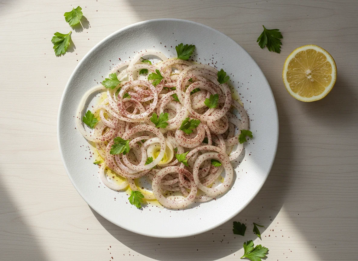 Turkish Onion Salad with Sumac photo