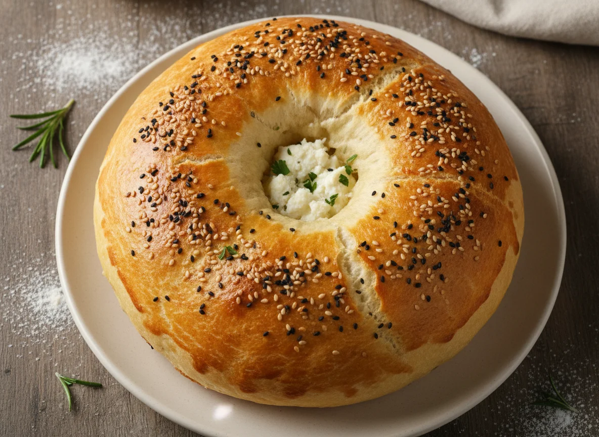 Turkish Pogaca with Cheese photo