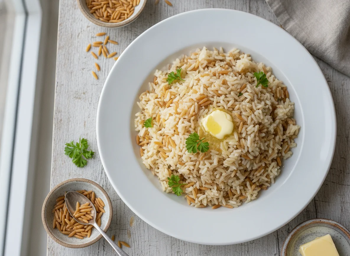 Turkish Rice Pilaf with Orzo photo