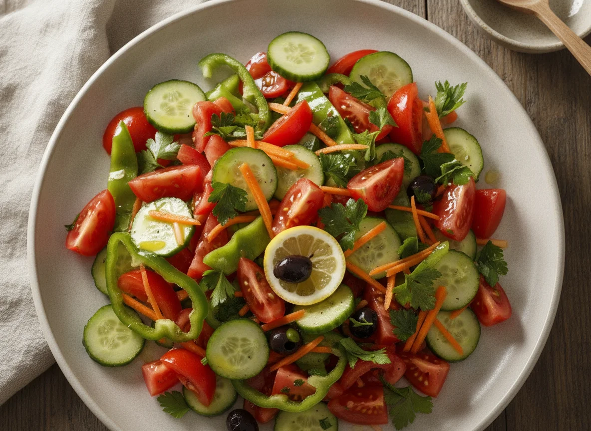 Turkish Shepherd Salad (Çoban Salatası) photo