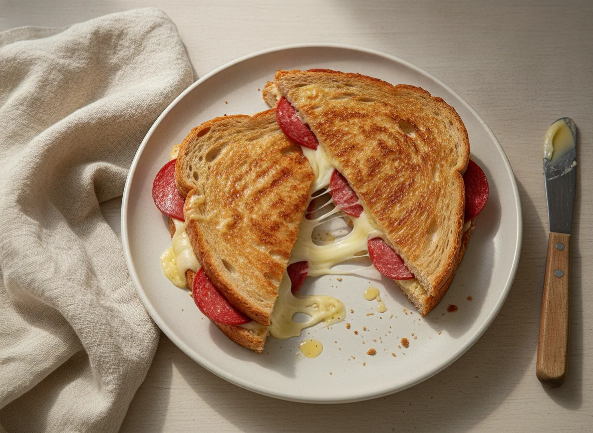 Turkish Style Mixed Toast (Karisik Tost) photo