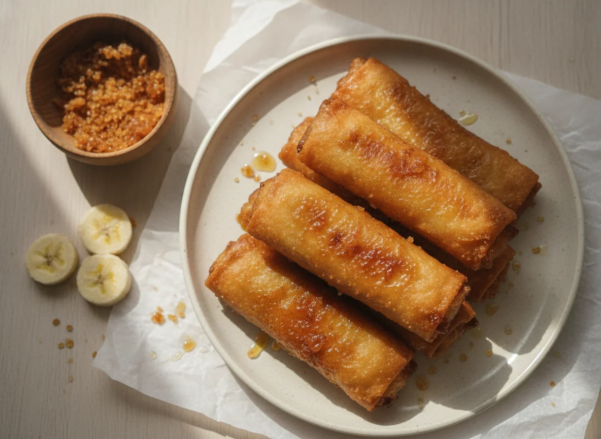 Turon (Banana Spring Roll) photo