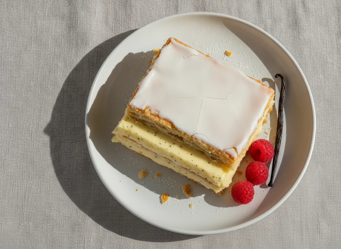 Vanilla Custard Slice photo