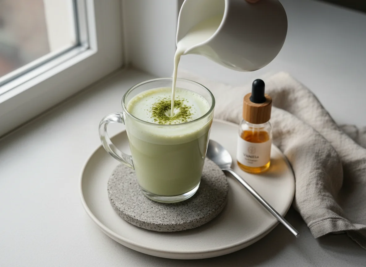 Vanilla Matcha Latte photo