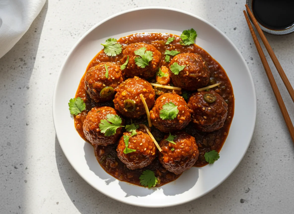 Veg Manchurian photo