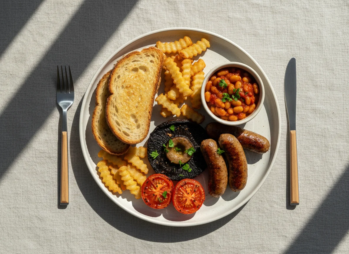 Vegan breakfast photo