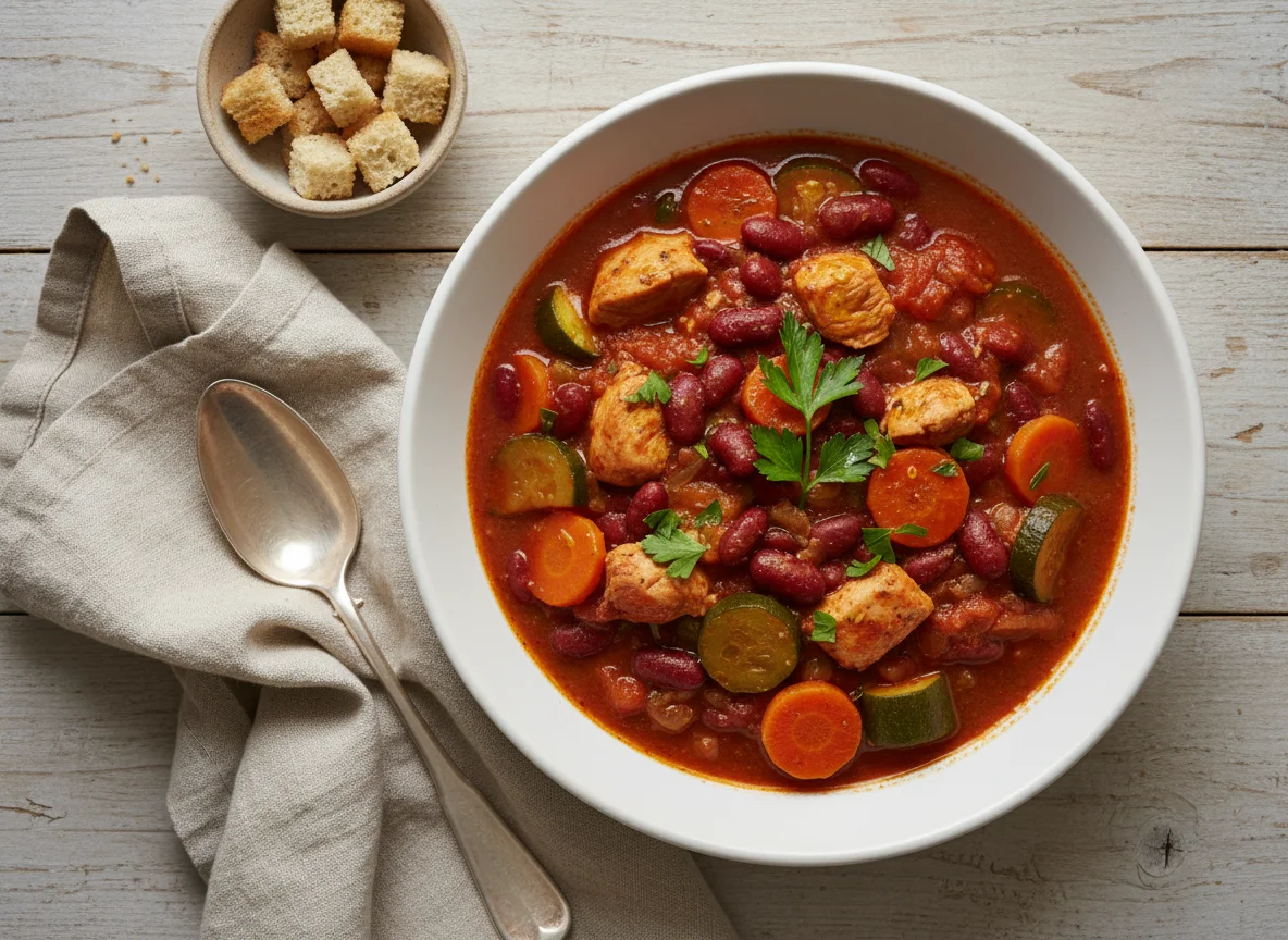 Vegetable and Bean Stew photo