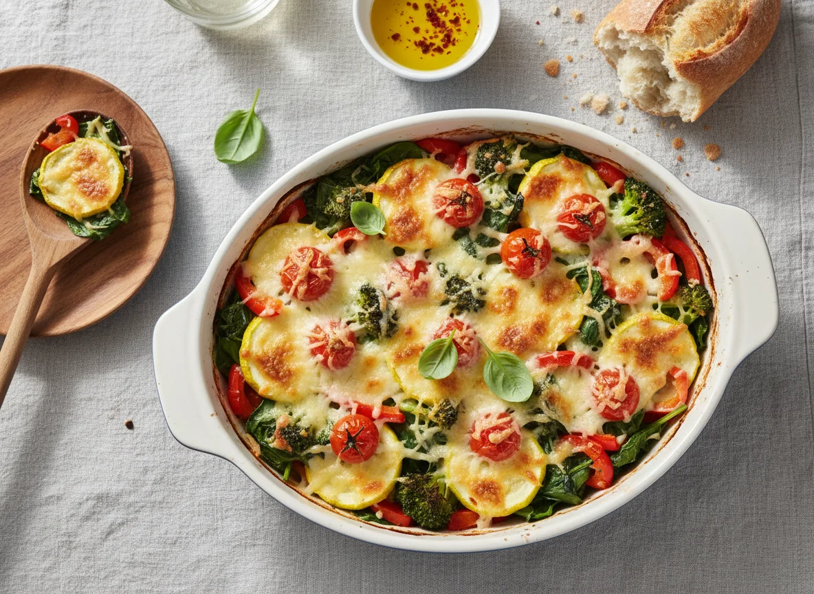 Vegetable and Cheese Bake photo