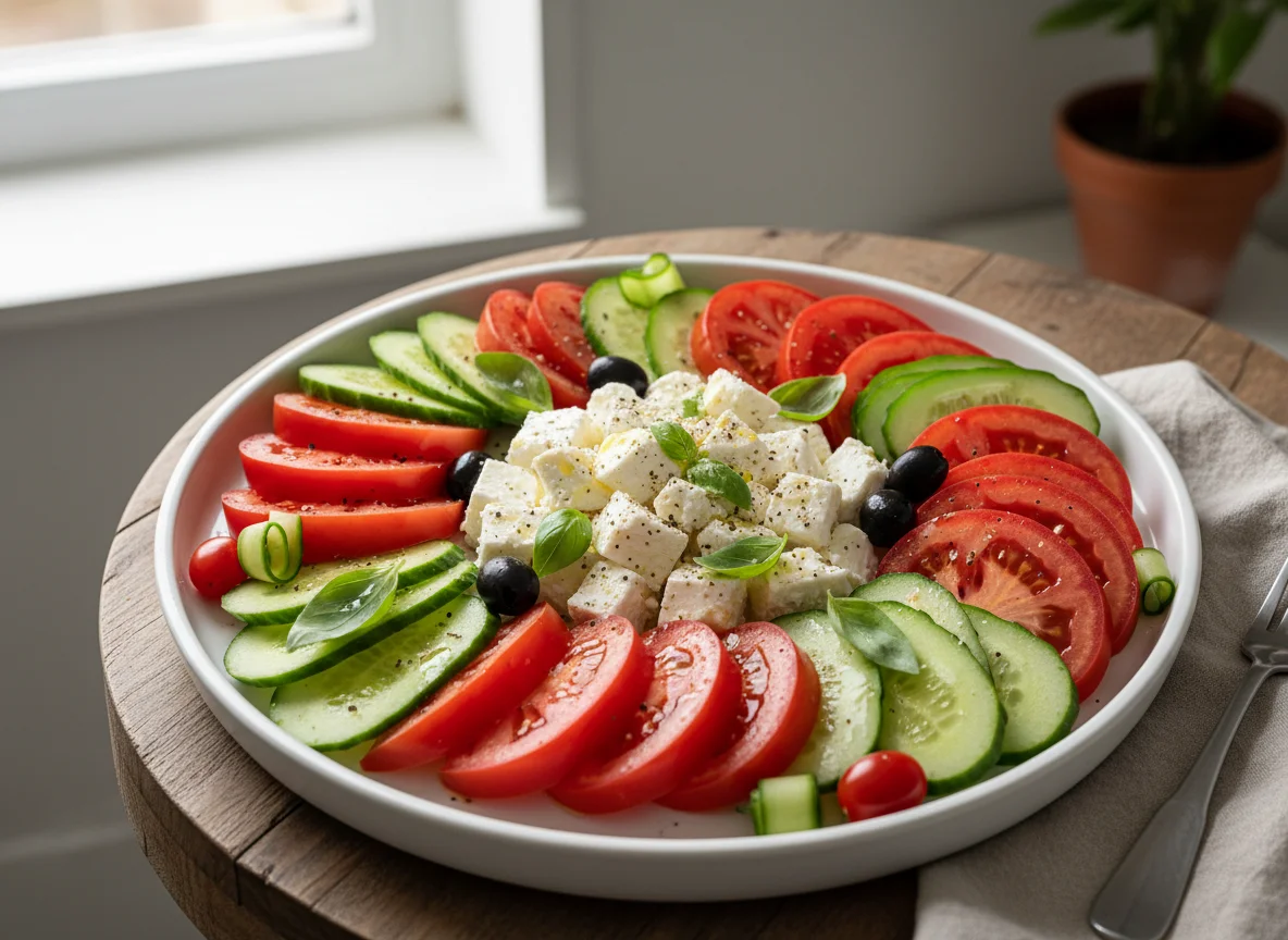 Vegetable and Cheese Plate photo