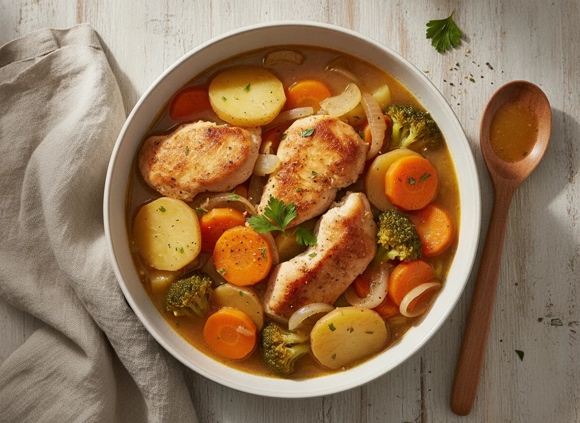 Vegetable and Chicken Stew photo