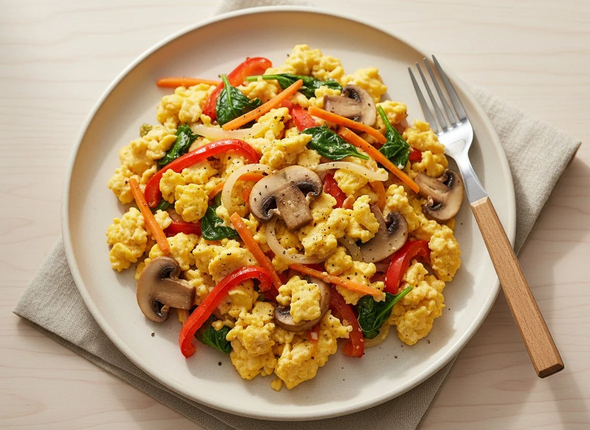 Vegetable and Egg Scramble photo