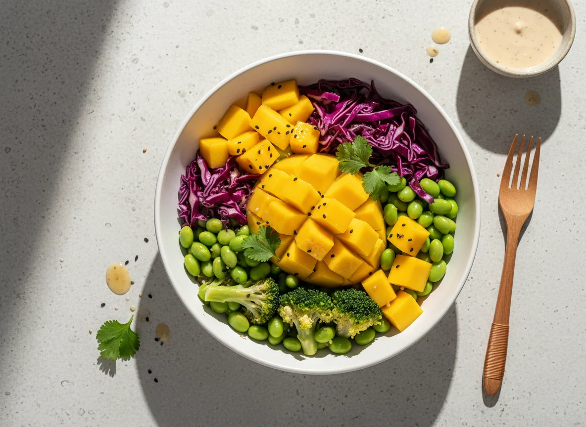 Vegetable and Mango Bowl photo
