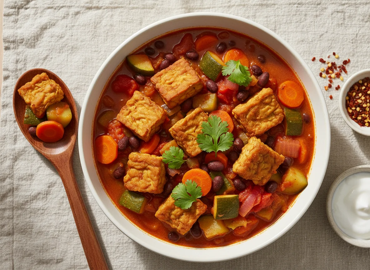 Vegetable and Tempeh Stew photo