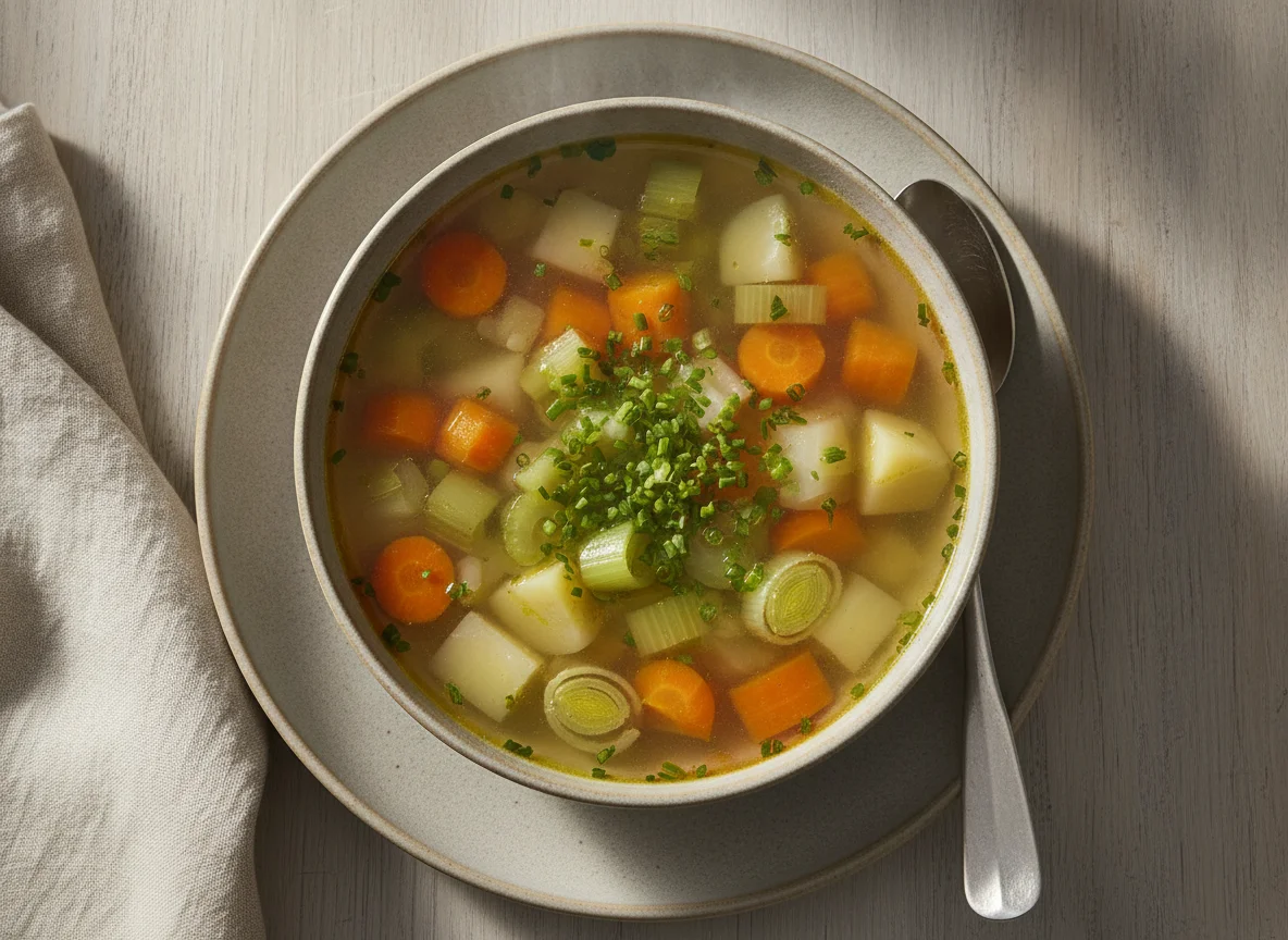 Vegetable Broth Soup photo
