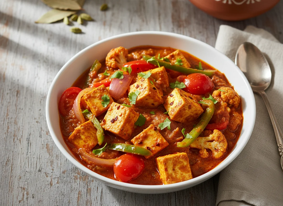 Vegetable Curry with Paneer photo