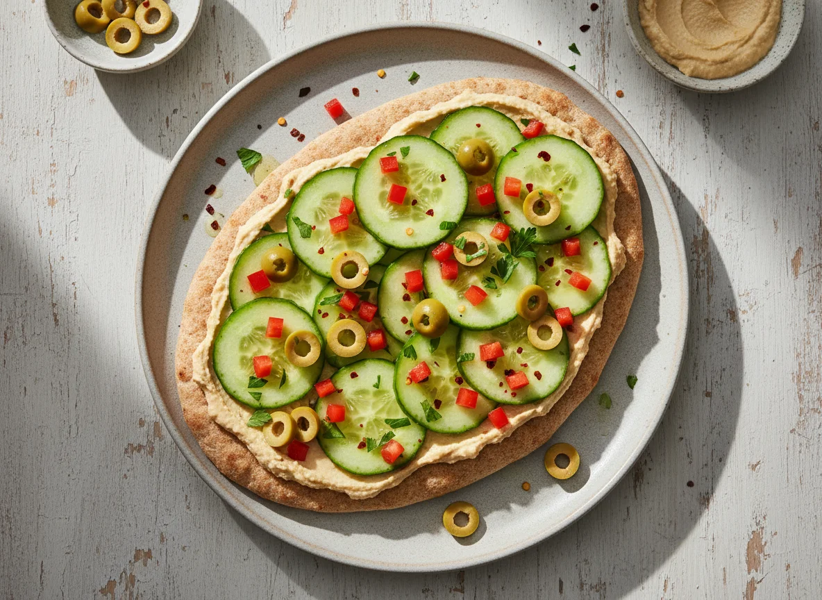 Vegetable Flatbread photo