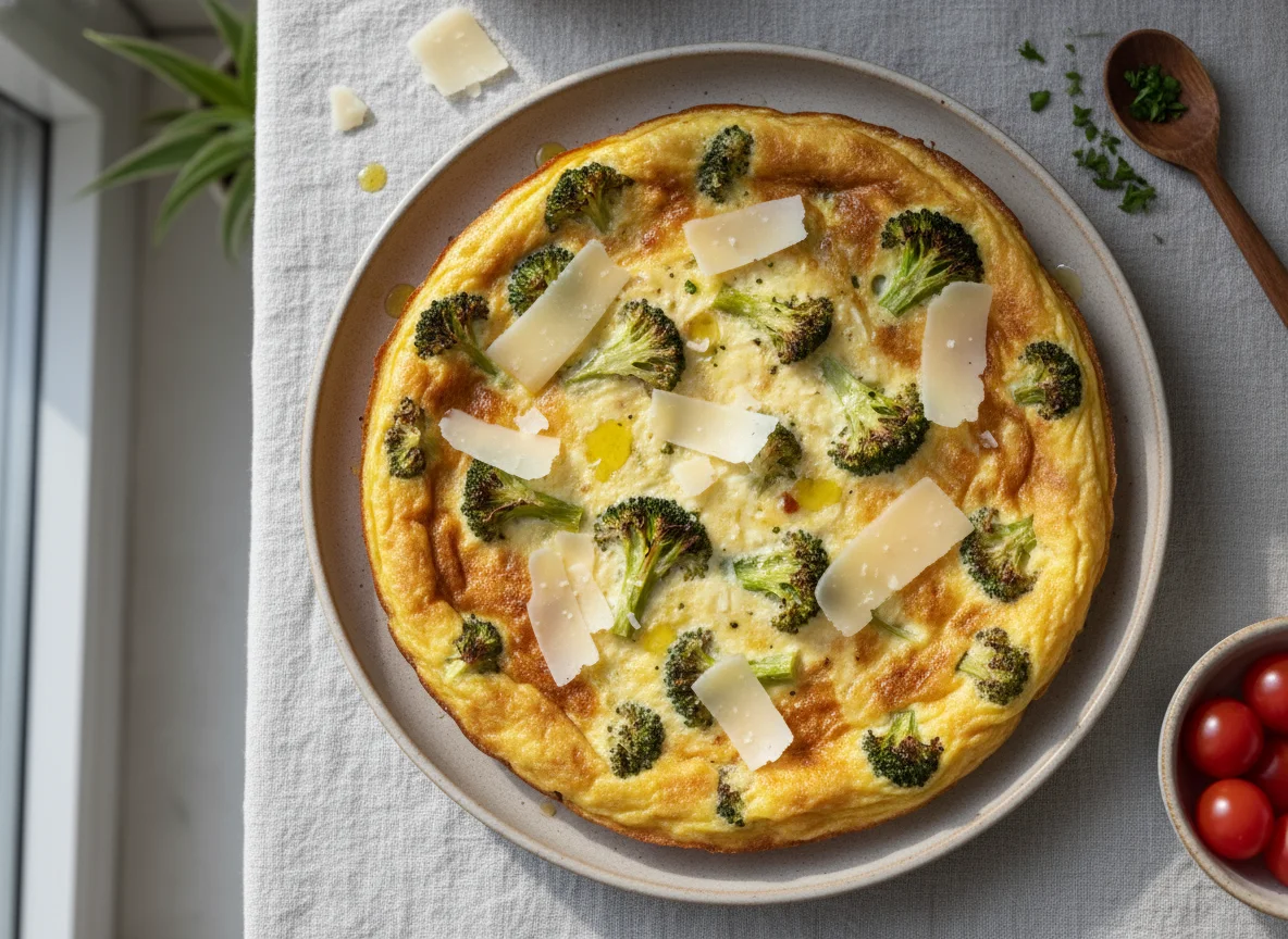 Vegetable Frittata with Parmesan photo