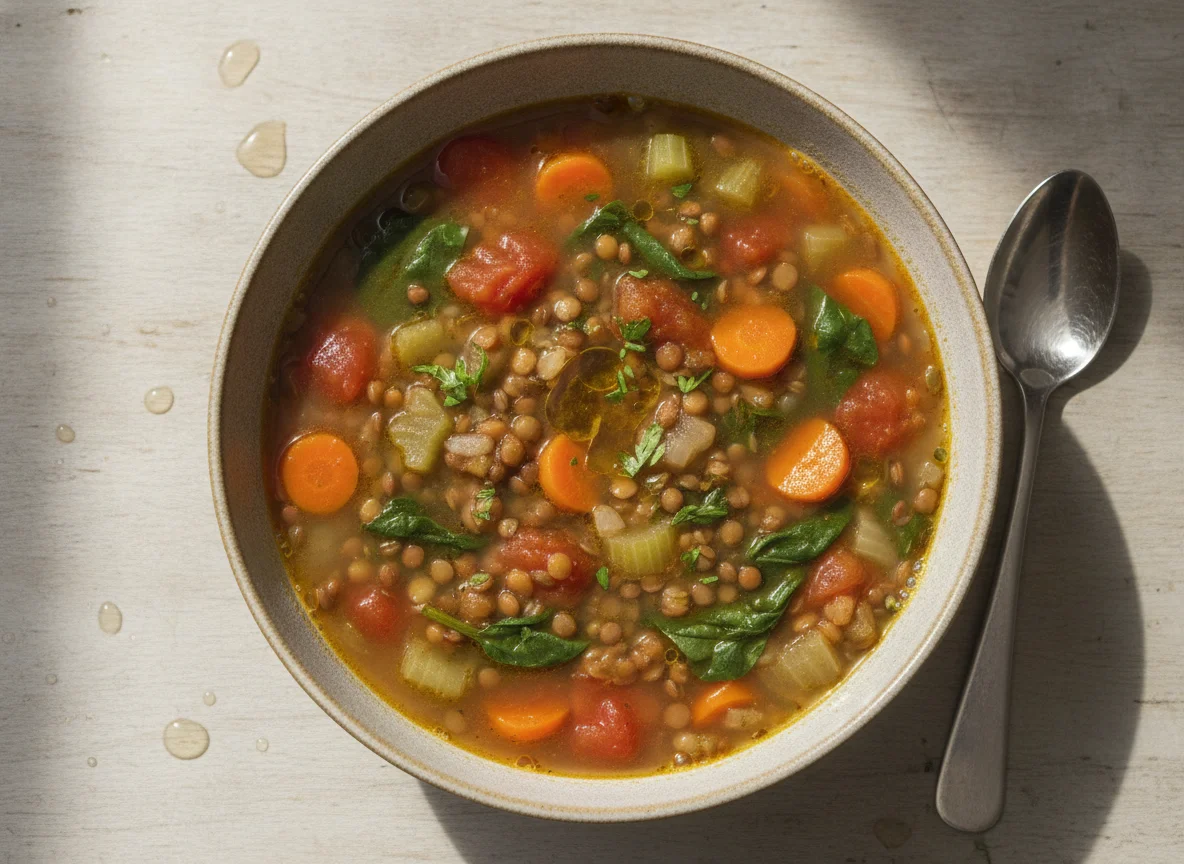 Vegetable Lentil Soup photo