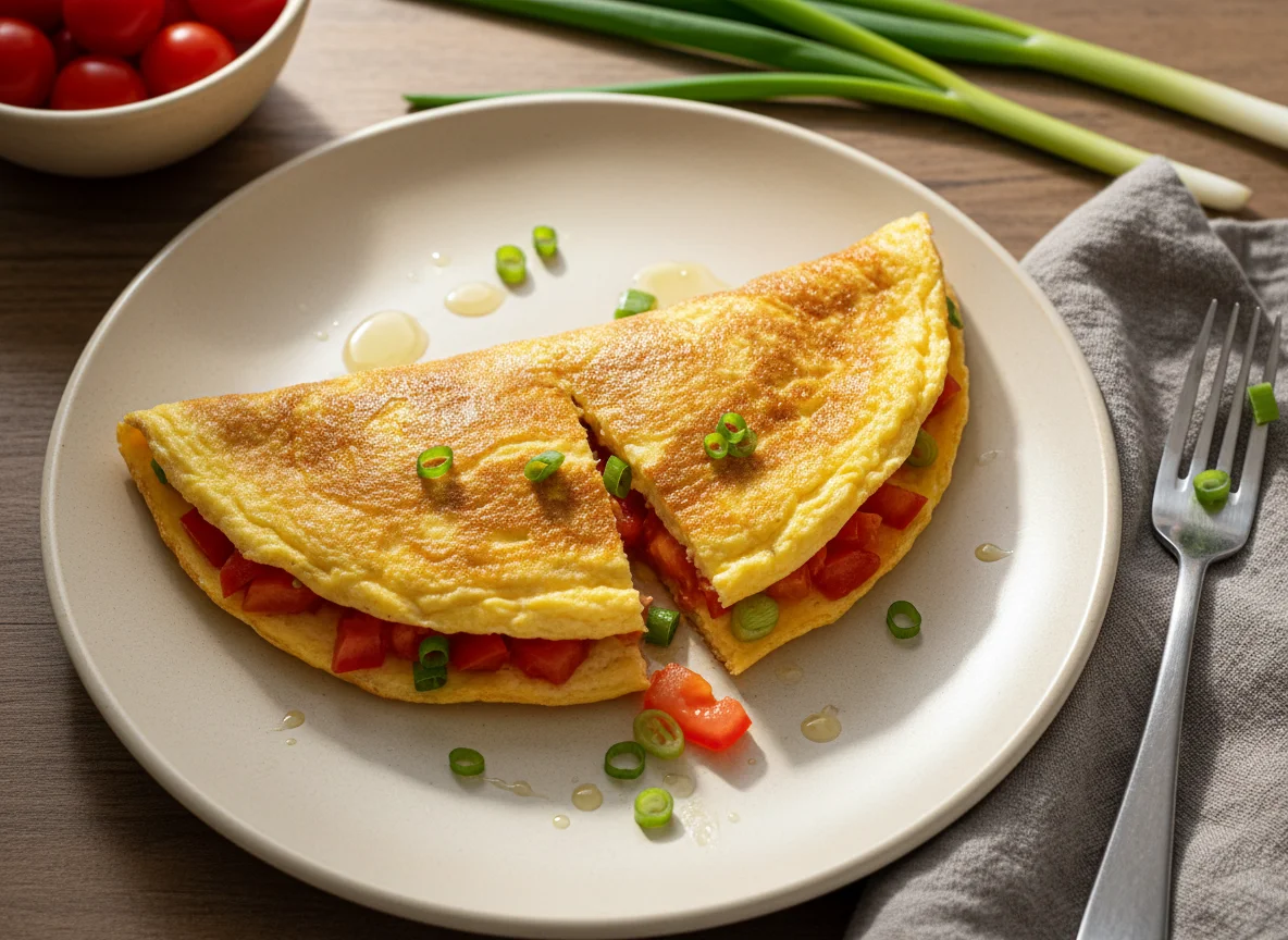 Vegetable Omelet photo