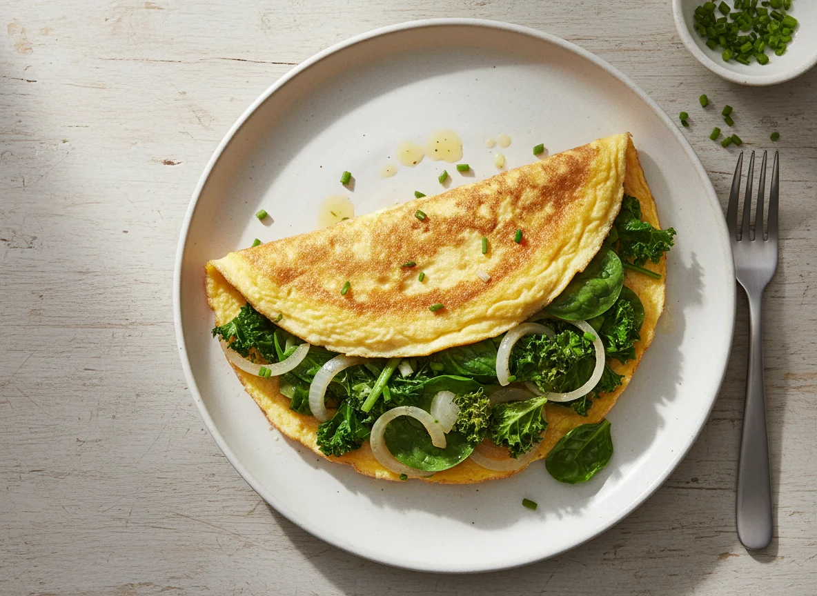 Vegetable Omelette photo