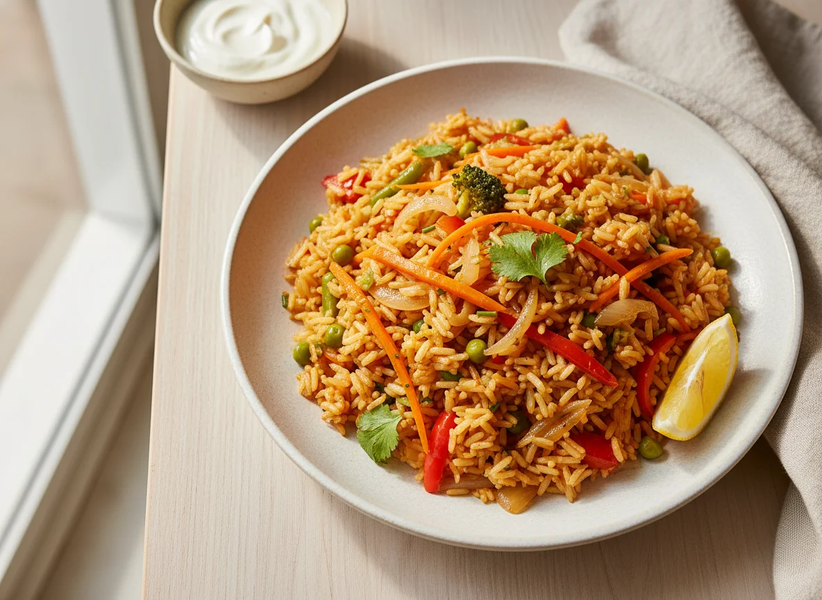 Vegetable Pilaf photo