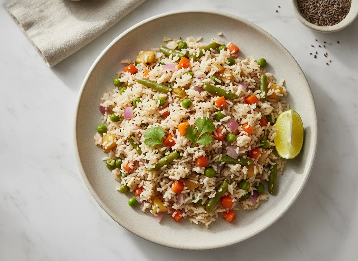 Vegetable Poha photo