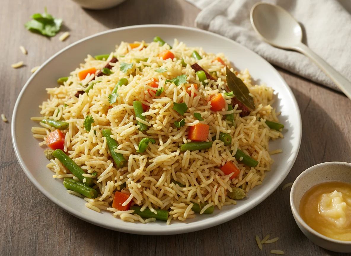 Vegetable Pulao photo