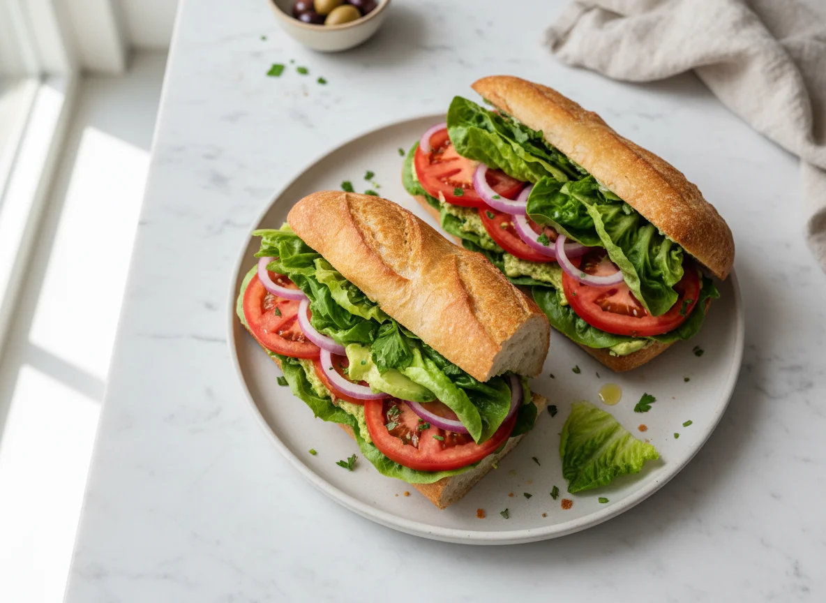 Vegetable Sandwich photo