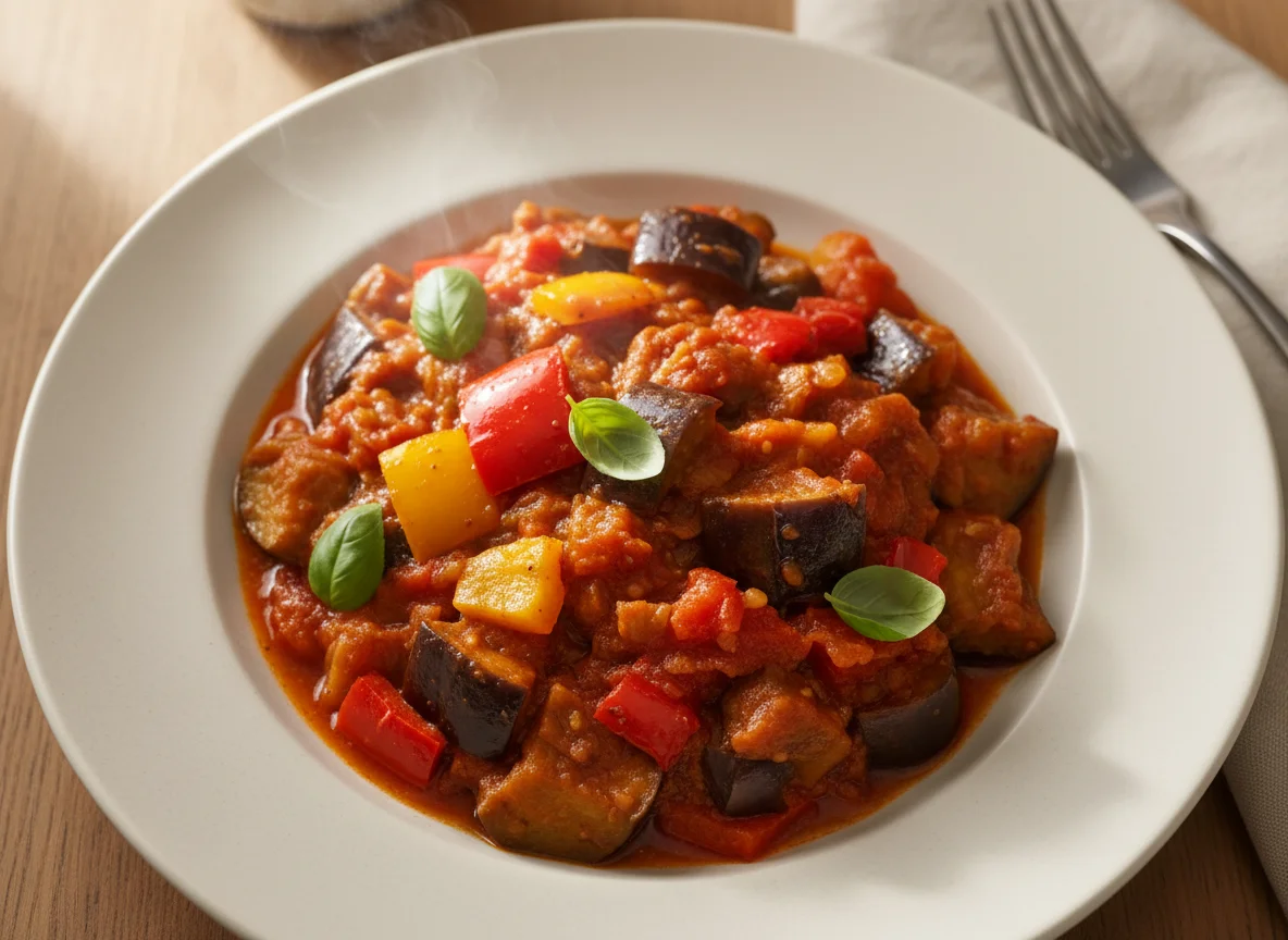Vegetable Stew with Sauce photo